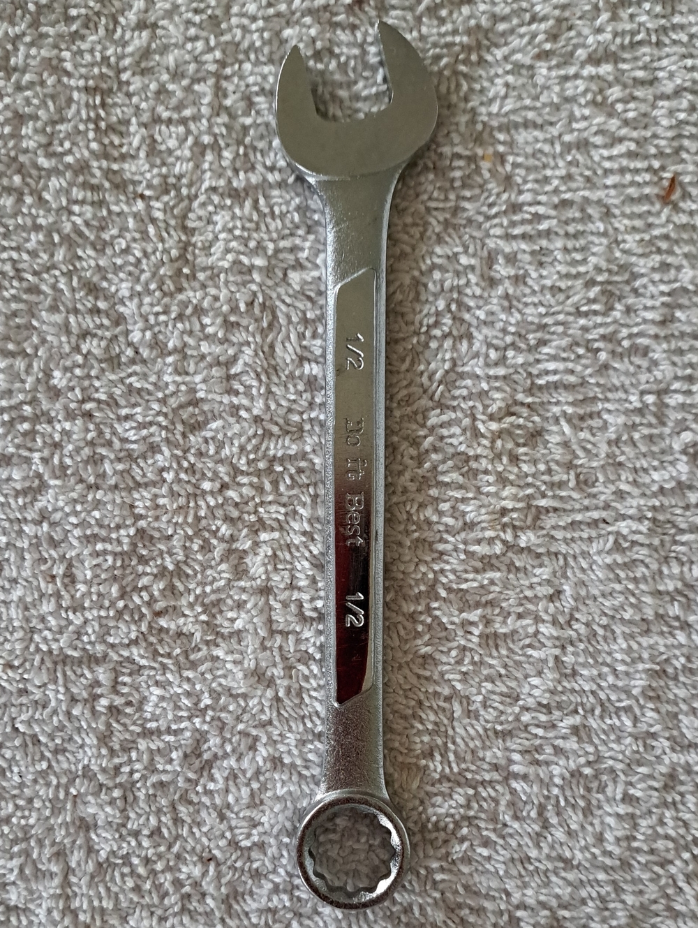 Vintage Do It Best 1/2" Combination Wrench 12pt. Length 5-3/4" Taiwan
